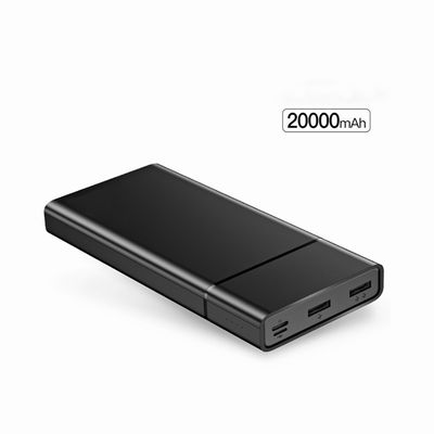 سعة عالية 20000 مللي أمبير 380 جرام حزمة بطارية USB مزدوجة