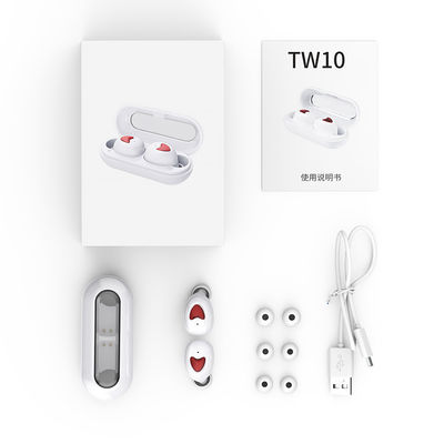 Master Slave Switching OEM TW10 سماعات أذن ستيريو لاسلكية حقيقية