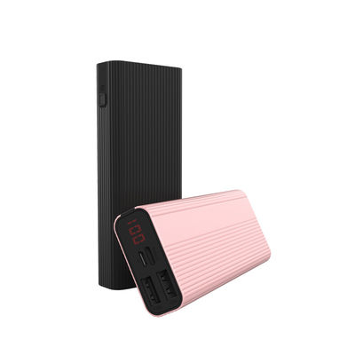 LED Dispay 10000mAh 50mm باور بانك USB مزدوج محمول