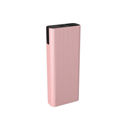LED Dispay 10000mAh 50mm باور بانك USB مزدوج محمول