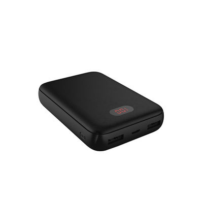 بنك طاقة USB مزدوج محمول 23 ملم ABS نحيف للغاية