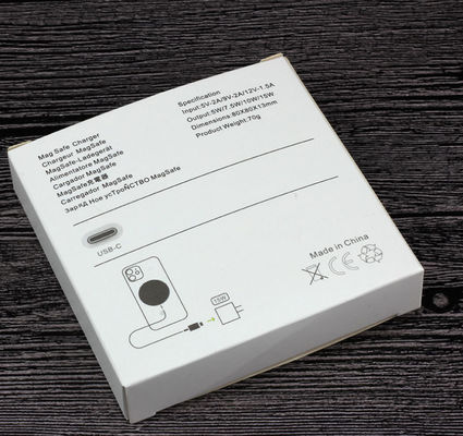 1M كابل 15W Type C Port Qi Wireless Magsafe شاحن iPhone