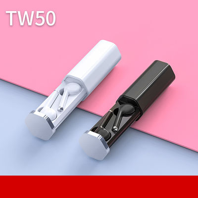 1H شحن TW50 في الأذن سماعات بلوتوث لاسلكية ستيريو
