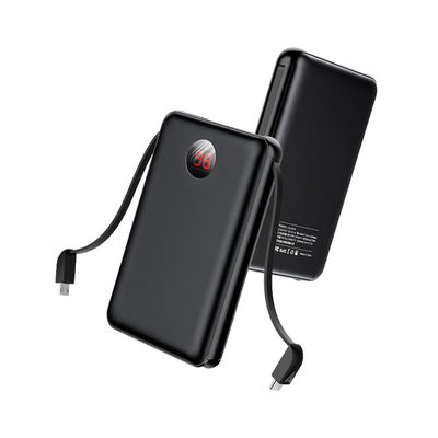 10000mAh 8 Pin Micro USB يحمل في ثناياه عوامل بنك الطاقة مع شاشة LCD