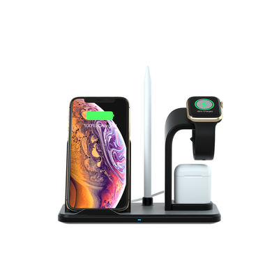 3 في 1 شاحن لاسلكي سريع الشحن مع مؤشر ضوء LED