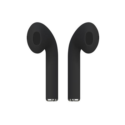 أسود I27 TWS 35mAh Airpods 2 سماعات أذن مع طلاء مطاطي
