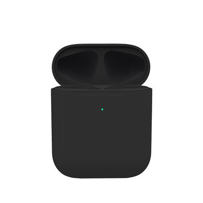 أسود I27 TWS 35mAh Airpods 2 سماعات أذن مع طلاء مطاطي