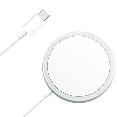 15W 3A شاحن لاسلكي محمول سريع شحن الوسادة مع كابل USB C.