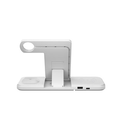 RoHs FCC 4 in 1 Fast Battery Bank Wireless Charging with Qc 3.0 Adapter